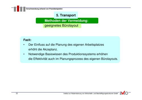 Methoden der Vermeidung