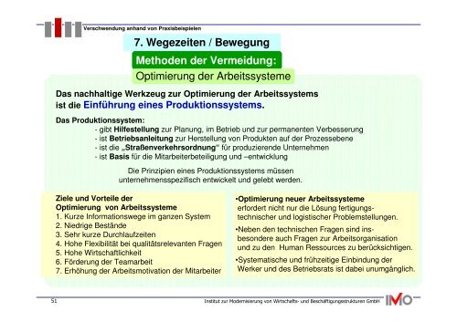 Methoden der Vermeidung