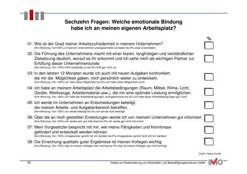 Methoden der Vermeidung