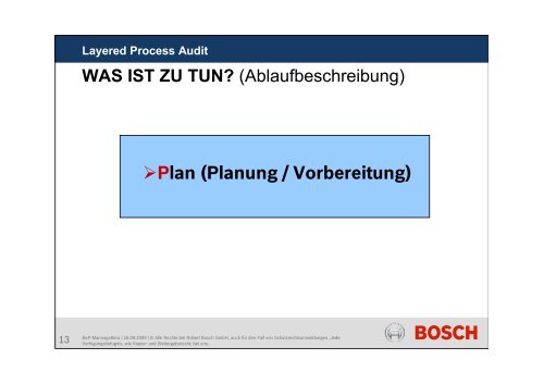 Layered Process Audit - DGQ