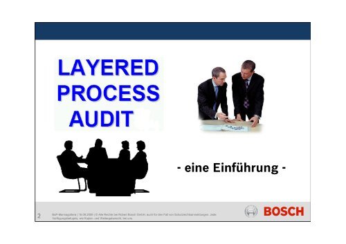 Layered Process Audit - DGQ