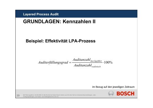 Layered Process Audit - DGQ