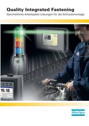 Quality Integrated Fastening - Atlas Copco
