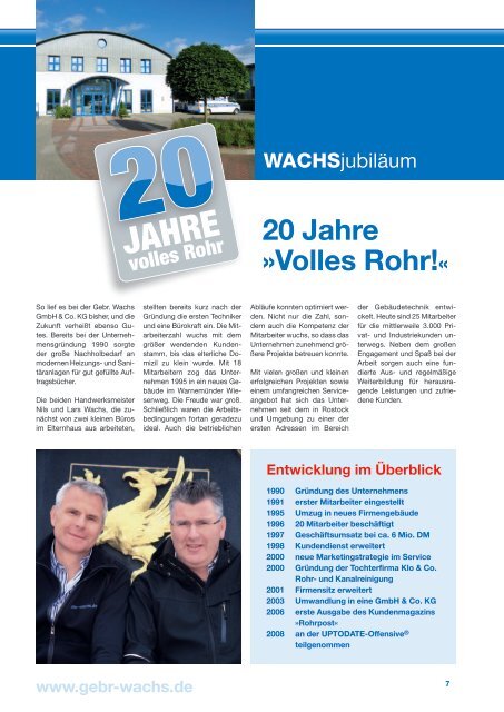 Ausgabe Mai 2010 (PDF) - Gebr. Wachs Rostock