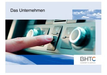 BHTC | Behr-Hella Thermocontrol GmbH Ulrich Wittköpper Stand