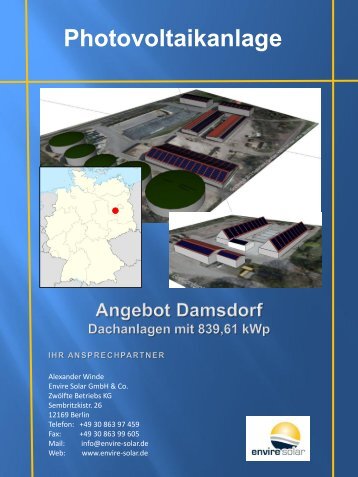 Exposee Damsdorf - Envire Solar AG