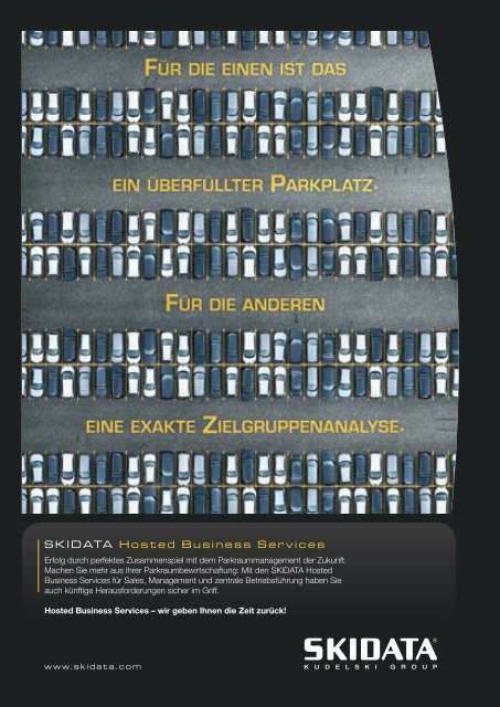 Eine Branche sieht grün S. 10 - Parken ohne Ende?