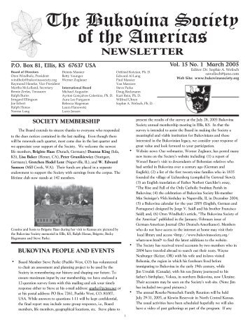 Buko-NL-2005-1-Mar-Bukovina-Society-Newsletter