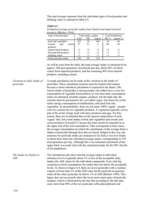 Report from the Sub-comittee on the environment and health