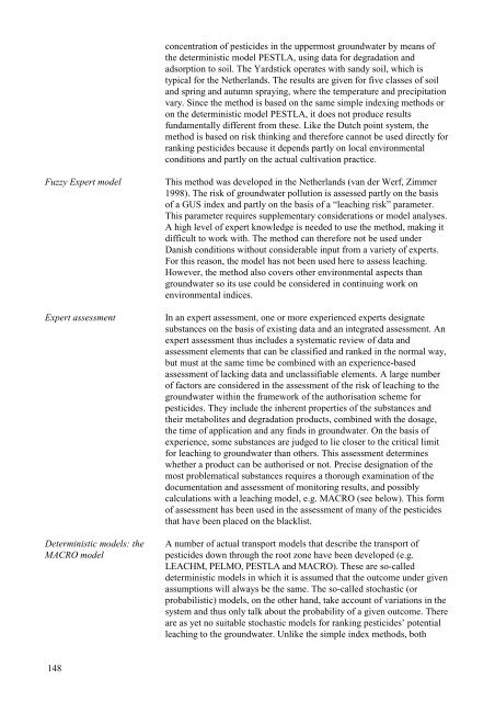 Report from the Sub-comittee on the environment and health