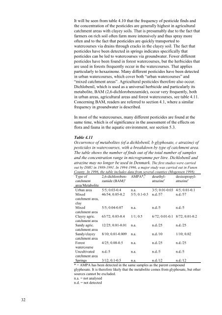 Report from the Sub-comittee on the environment and health