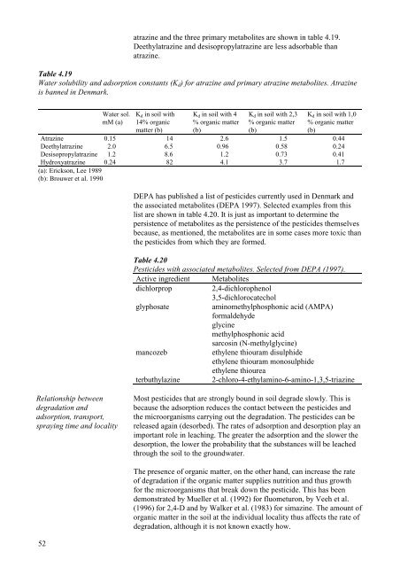 Report from the Sub-comittee on the environment and health