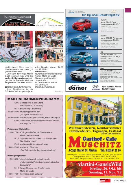 Wirtschaft - Burgenland Mitte