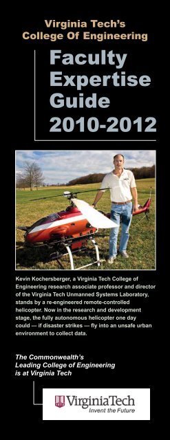 Faculty Expertise Guide - College of Engineering - Virginia Tech