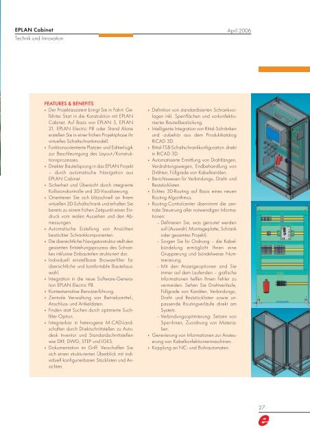 April 2006 EPLAN your Engineering