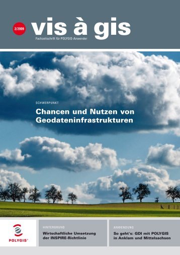 Chancen und Nutzen von Geodateninfrastrukturen - LANDSCAPE ...