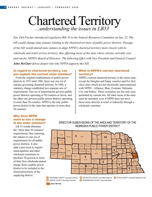 January / February 2009 - Nebraska Public Power District