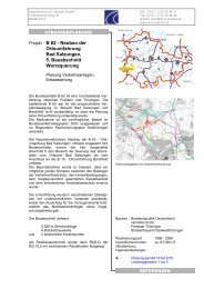 Projekt : B 62 - Neubau der Ortsumfahrung Bad Salzungen, 5 ...