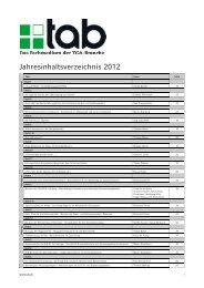 Korrekte Dämmung von Rohrleitungen - tab - Das Fachmedium der TGA-Branche