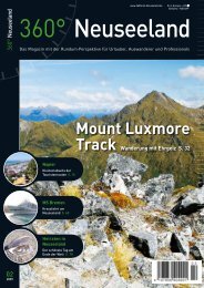 Mount Luxmore - bei 360° Neuseeland
