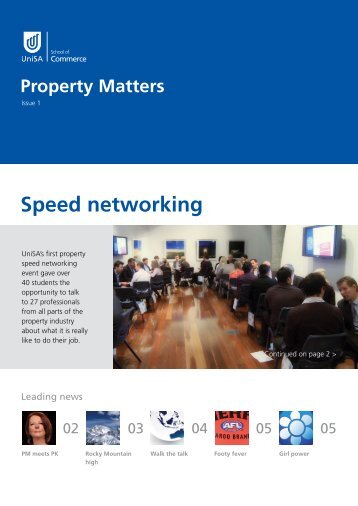 Property Matters - University of South Australia