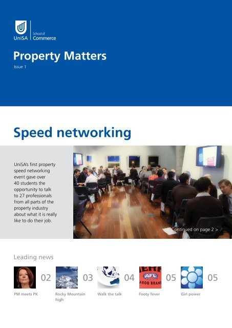 Property Matters - University of South Australia