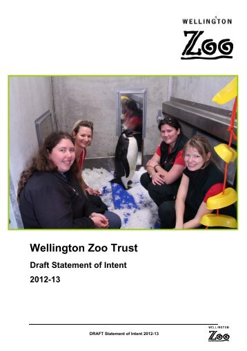 Appendix: Wellington Zoo Trust Part 3 - Wellington City Council