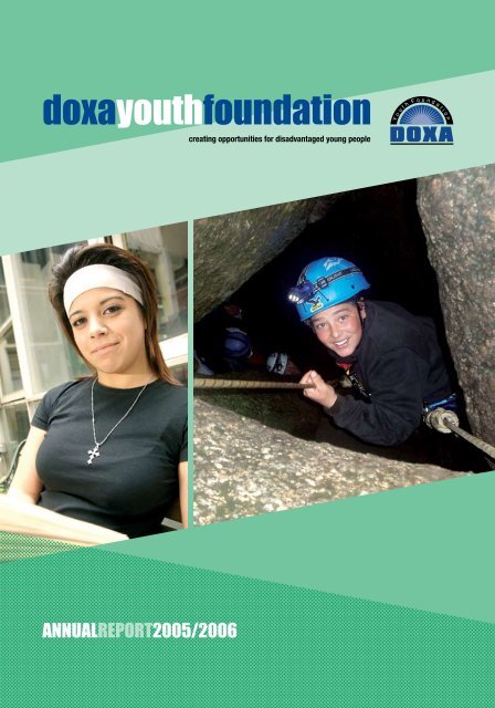 Doxa Annual Report 05-06 - Doxa Youth Foundation