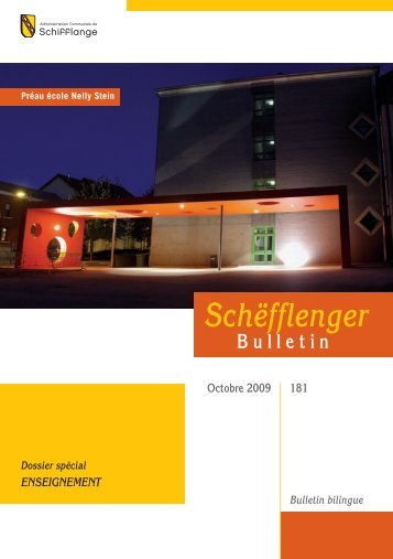 Bulletin 181 en Pdf - Schifflange