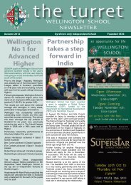 Partnership takes a step forward in India ... - Wellington School