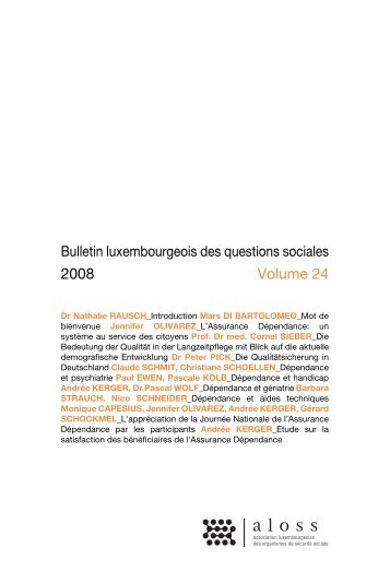 BLQS no 24 - Ministère de la sécurité sociale