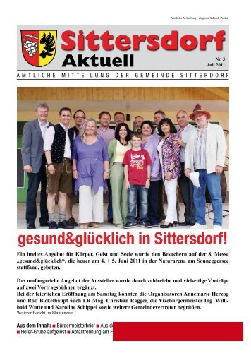 Aktuell - Gemeinde Sittersdorf