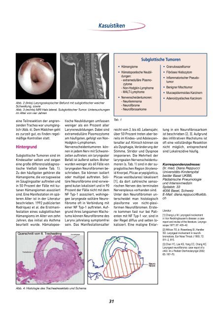 Aus den AGs - Gesellschaft für Pädiatrische Pneumologie