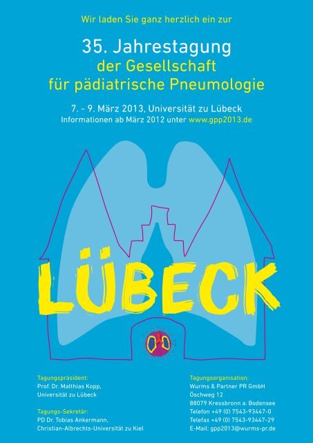 Aus den AGs - Gesellschaft für Pädiatrische Pneumologie