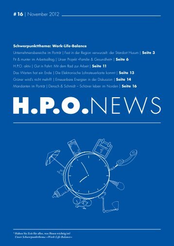 # 16 | November 2012 - HPO Wirtschaftspartner