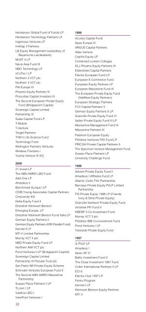 International Private Fund Formation Brochure - SJ Berwin