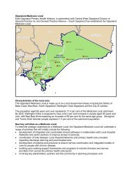 Gippsland Medicare Local East Gippsland Primary ... - yourHealth