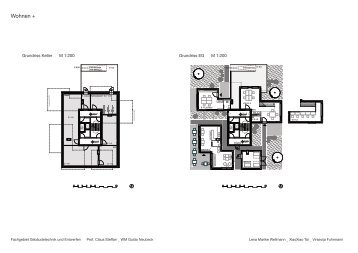 Wohnen + - fachgebiet gebäudetechnik und entwerfen