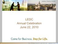 LEDC AGM 2010