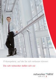 Kompetenzbroschüre des ruhr networker e.V. - Business-on.de