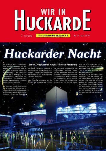 Huckarde diskutierte - Dortmunder & Schwerter Stadtmagazine