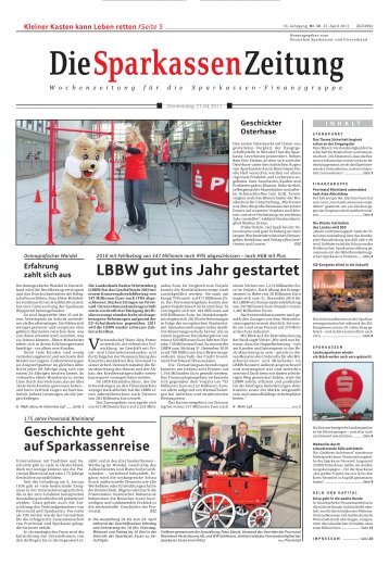 als PDF downloaden - Sparkassenzeitung