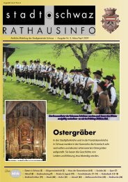 Ostergräber - Schwaz