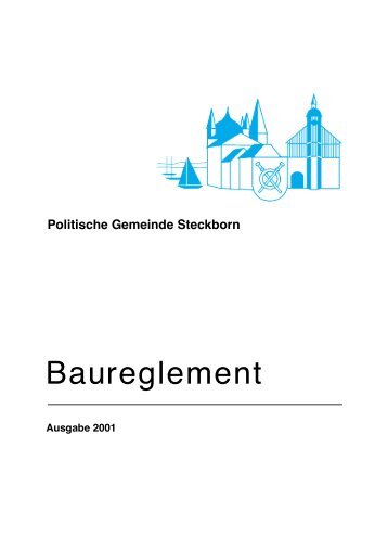 Baureglement - Gemeinde Steckborn