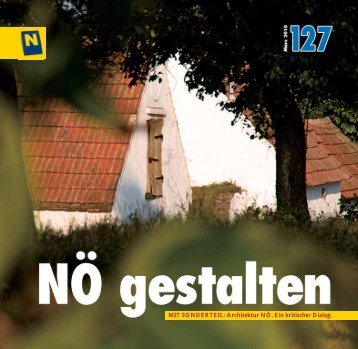 MIT SONDERTEIL: Architektur NÖ. Ein kritischer ... - NÖ gestalten