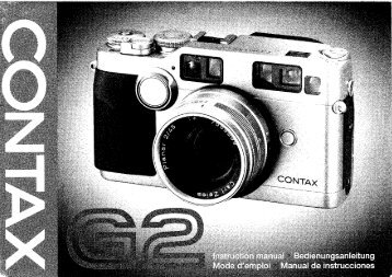 Contax G2 Instruction.pdf - Kyocera