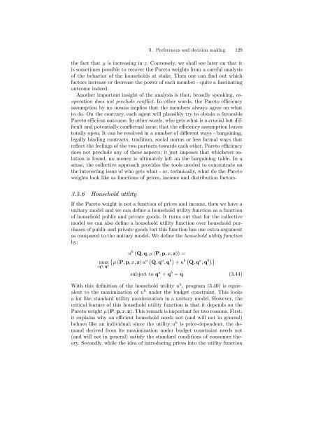 Pierre André Chiappori (Columbia) "Family Economics" - Cemmap