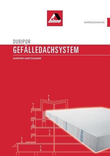 GEFÄLLEDACHSYSTEM - bei Binné & Sohn