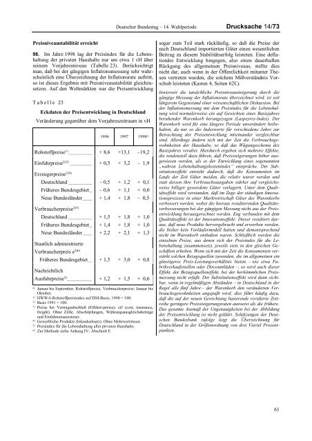 Jahresgutachten 1998/99 - Sachverständigenrat zur Begutachtung ...