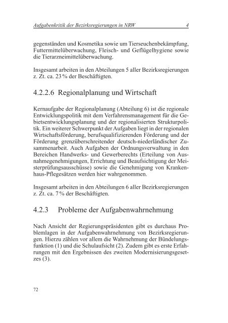8 Gutachten zur Verwaltungsstrukturreform in NRW - Westfalen ...